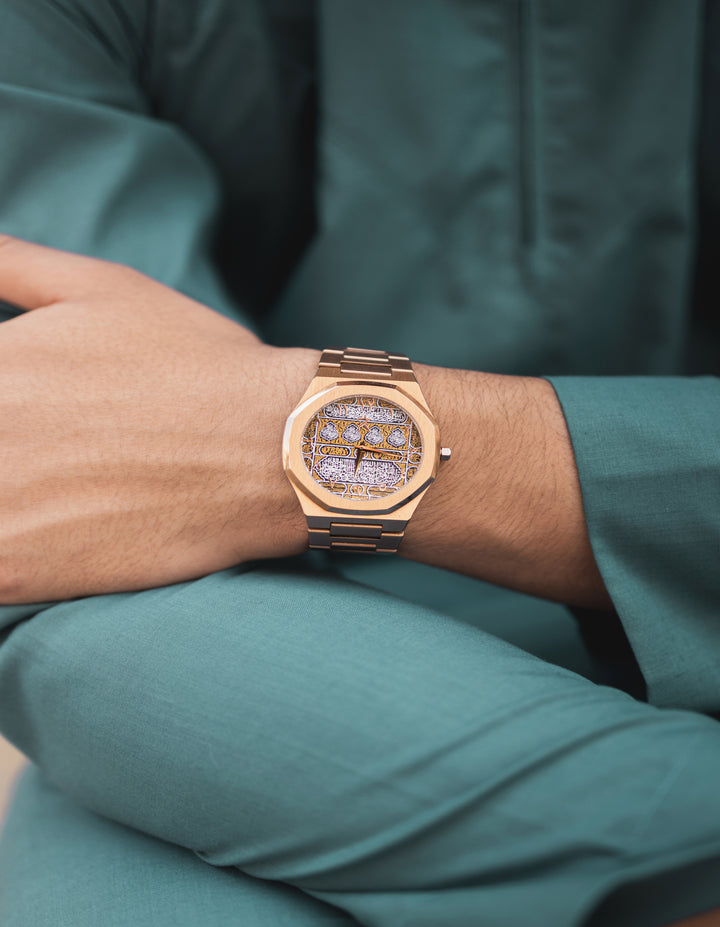 The Royal Kiswah Rose Gold Khalifos