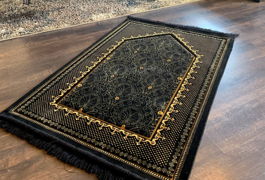 Black | Prayer Mat Khalifos